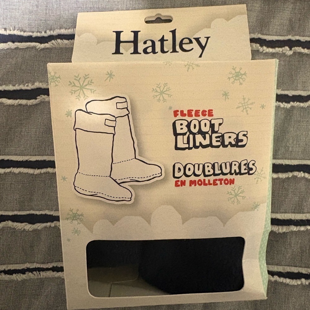 Hatley Fleece Boot Liners in Black
